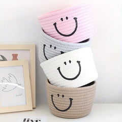 1pc Closet Storage Baskets Bins Skin-friendly Toy Storage Basket Bin