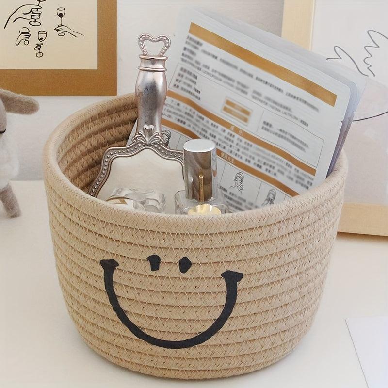 1pc Closet Storage Baskets Bins Skin-friendly Toy Storage Basket Bin