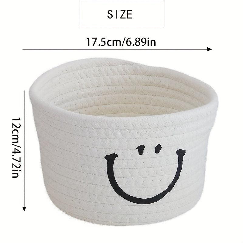 1pc Closet Storage Baskets Bins Skin-friendly Toy Storage Basket Bin