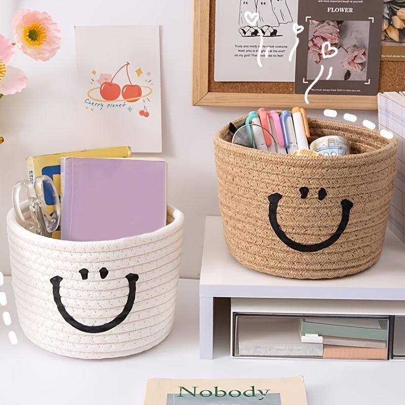 1pc Closet Storage Baskets Bins Skin-friendly Toy Storage Basket Bin