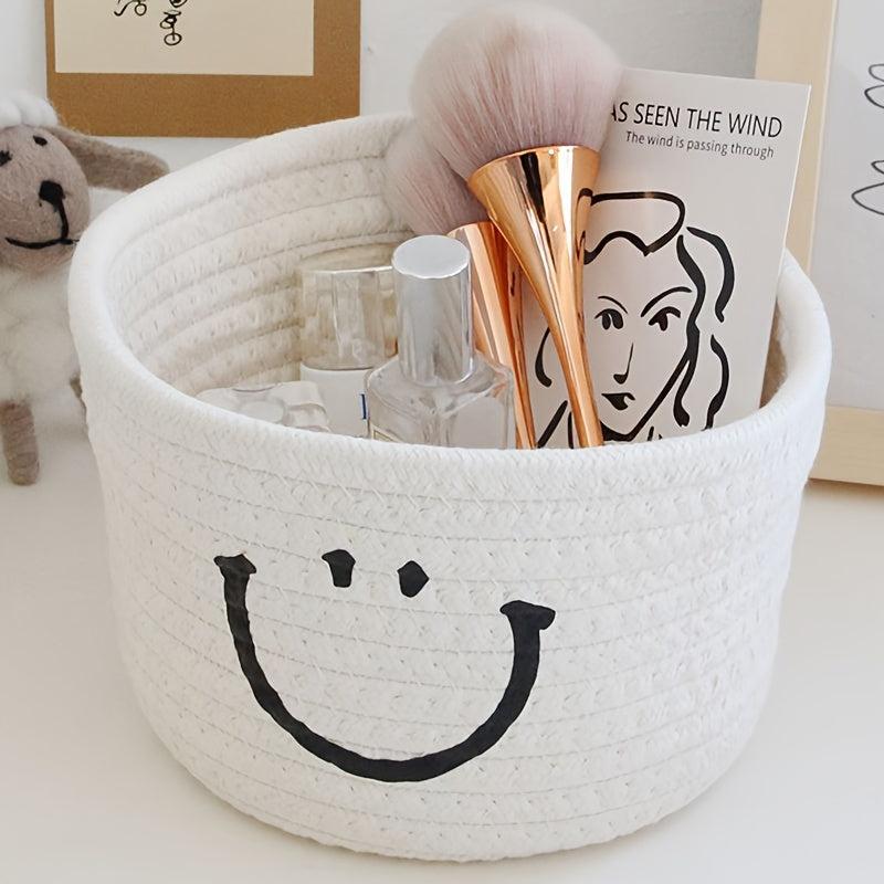 1pc Closet Storage Baskets Bins Skin-friendly Toy Storage Basket Bin