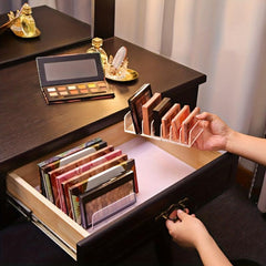 Clear Acrylic Eyeshadow Palette Organizer Makeup Rack