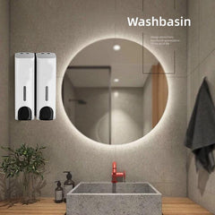 2pcs Wall Mounted Soap Dispenser for Kitchen Bathroom