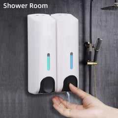 2pcs Wall Mounted Soap Dispenser for Kitchen Bathroom
