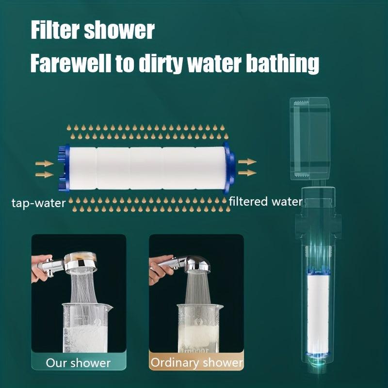 Strong Pressure Shower Head Handheld Bathroom Accessory