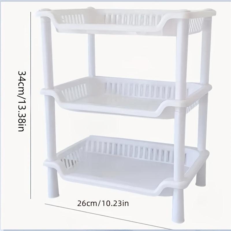 Thickened Bathroom Storage Shelf Makeup Cosmetics Shampoo Lotion Storage Rack