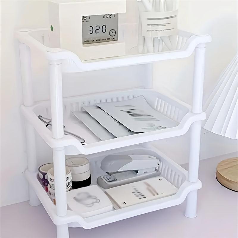 Thickened Bathroom Storage Shelf Makeup Cosmetics Shampoo Lotion Storage Rack