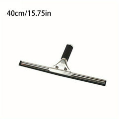 Stainless Steel Shower Squeegee Glass Wiper Bathroom Cleaner