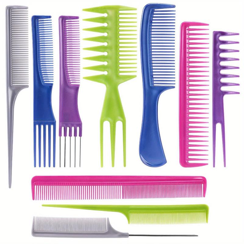 Professional Hair Styling Comb Set for All Hair Types