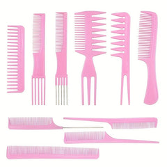 Professional Hair Styling Comb Set for All Hair Types
