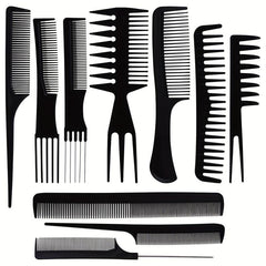 Professional Hair Styling Comb Set for All Hair Types