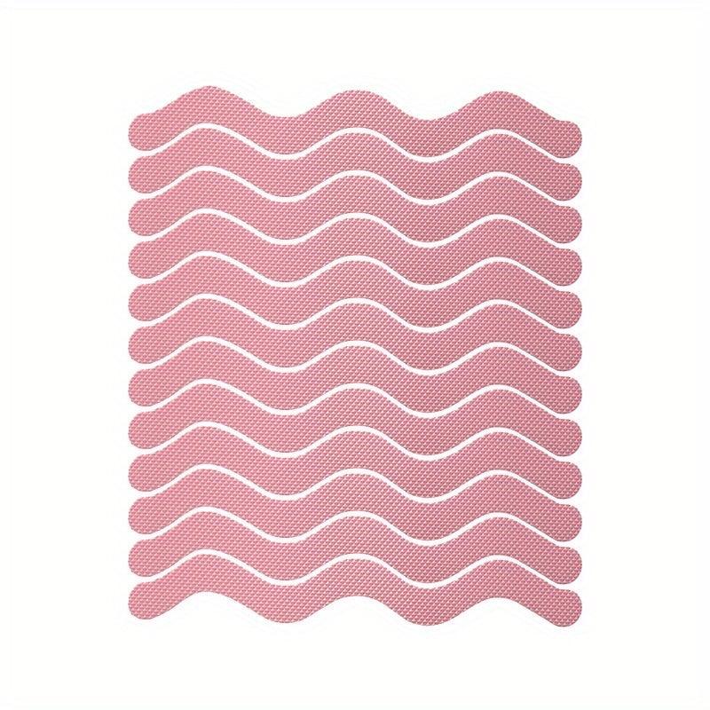 24pcs Wave Shape Anti Slip Stickers for Bathtub Kitchen Stairs