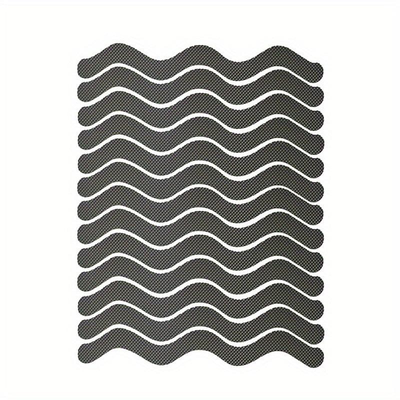 24pcs Wave Shape Anti Slip Stickers for Bathtub Kitchen Stairs