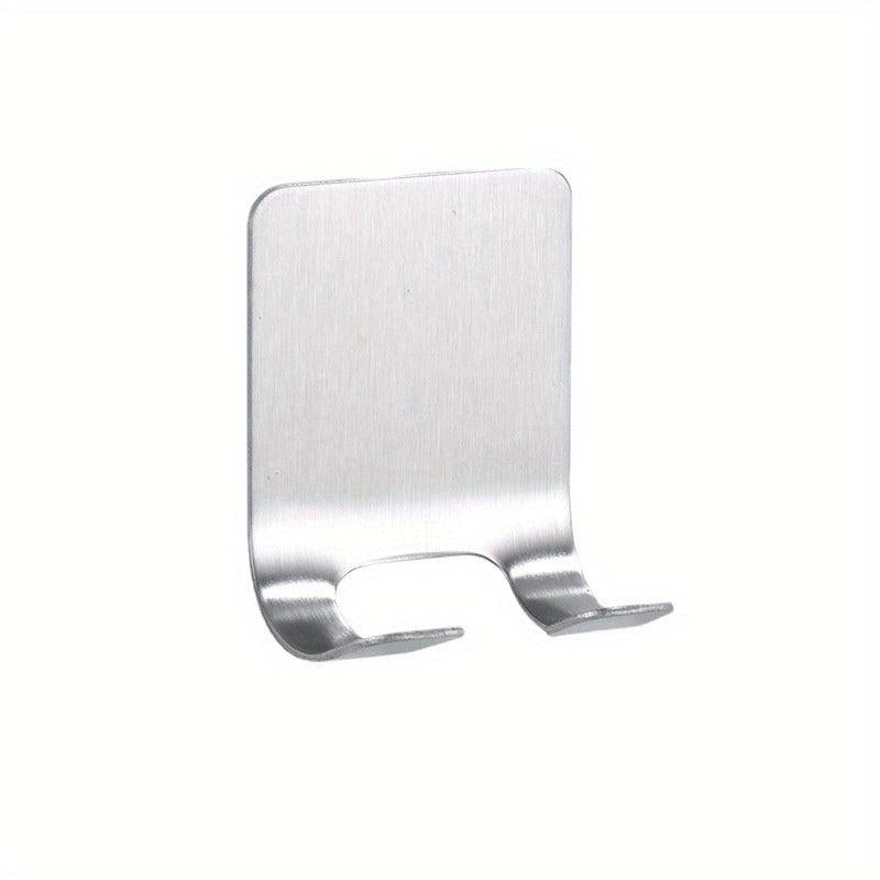 Stainless Steel Razor Rack Phone Bracket Bathroom Hook Manual Razor Storage