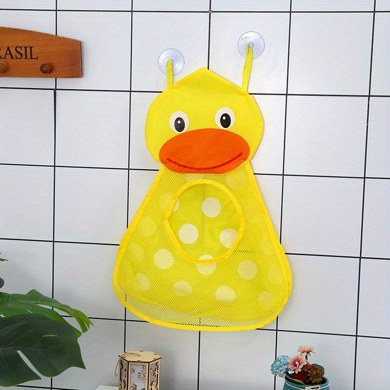 Water Toy and Baby Bath Product Storage Bag for Kids' Bathroom