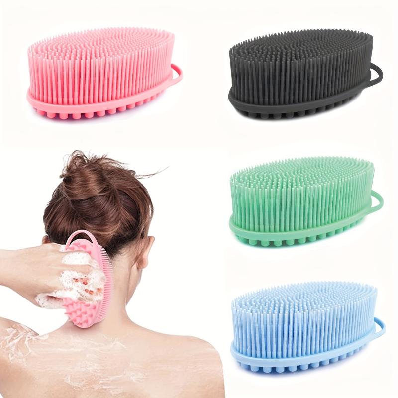 Soft Silicone Shower Brush for Sensitive Skin and Exfoliating
