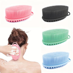 Soft Silicone Shower Brush for Sensitive Skin and Exfoliating