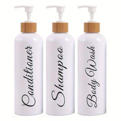 Letter Graphic Lotion Dispenser Countertop Bottle Pump Bathroom Liquid Soap