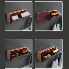 Foldable Makeup Organizer Wall Hanging Cosmetic Storage Container