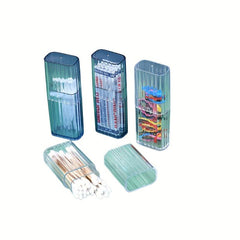 Mini Storage Box for Toothpicks Swabs Band Aids