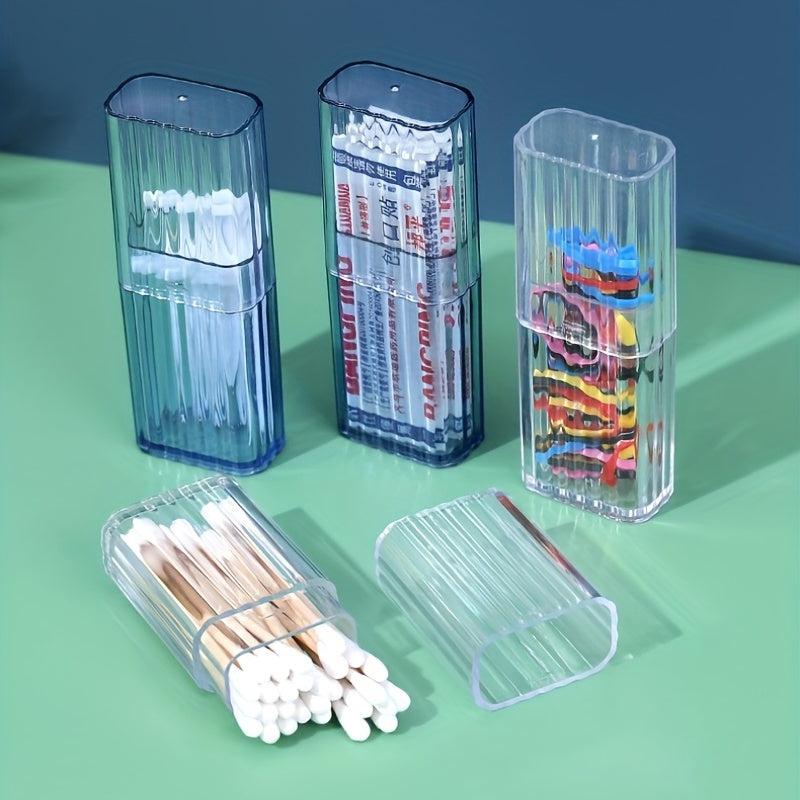 Mini Storage Box for Toothpicks Swabs Band Aids