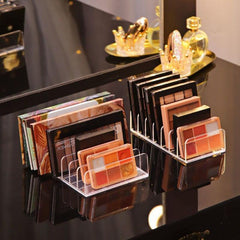 Makeup Palette Storage Tray, Blush Powder Organizer Shelf