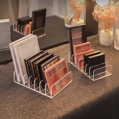 Makeup Palette Storage Tray, Blush Powder Organizer Shelf
