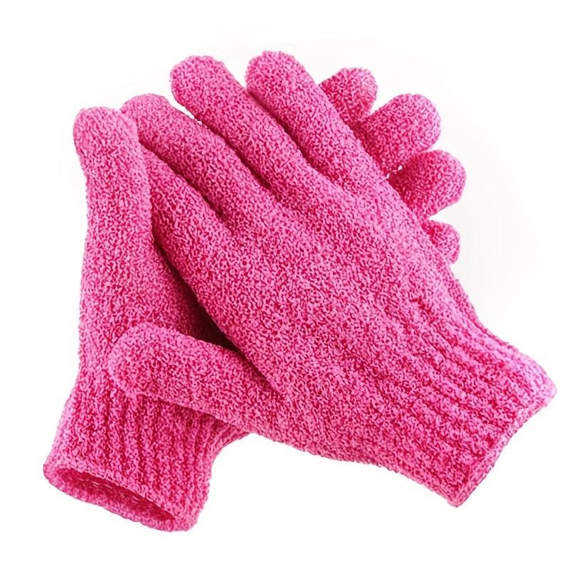 Polyester Bath Gloves Exfoliating Mitt Dead Skin Remover