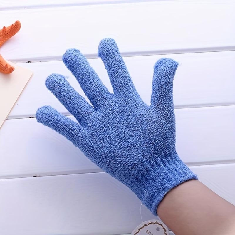 Polyester Bath Gloves Exfoliating Mitt Dead Skin Remover