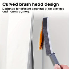 Tile Dead Angle Cleaning Brush Window Slot Groove Dust Brush No Dead Angle