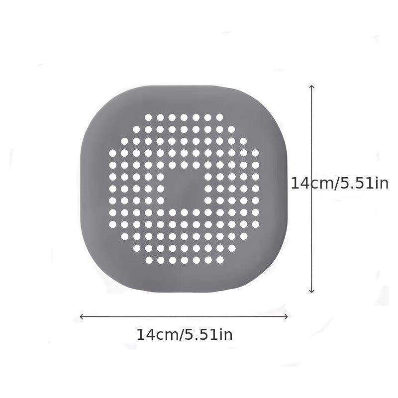 Silicone Hair Catcher for Bathroom and Kitchen - Durable and Easy to Install