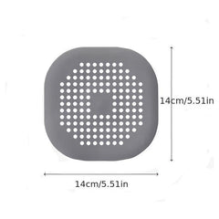 Silicone Hair Catcher for Bathroom and Kitchen - Durable and Easy to Install