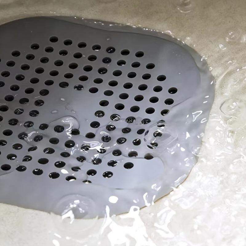 Silicone Hair Catcher for Bathroom and Kitchen - Durable and Easy to Install