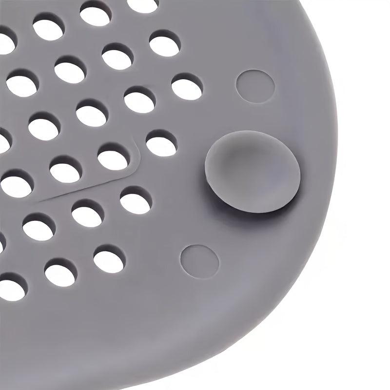 Silicone Hair Catcher for Bathroom and Kitchen - Durable and Easy to Install