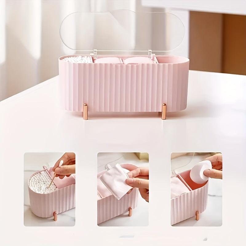 Cosmetic Storage Box Tabletop Makeup Eggs Lipstick Vanity Storage Box