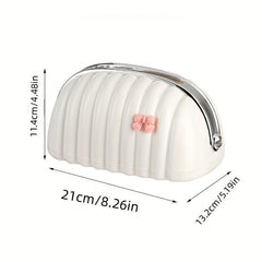 Bow Tissue Box Cover Napkin Dispenser Container Tissue Holder