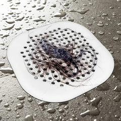 Silicone Drain Hair Catcher with Suction Cup for Shower - Anti Clogging Filter