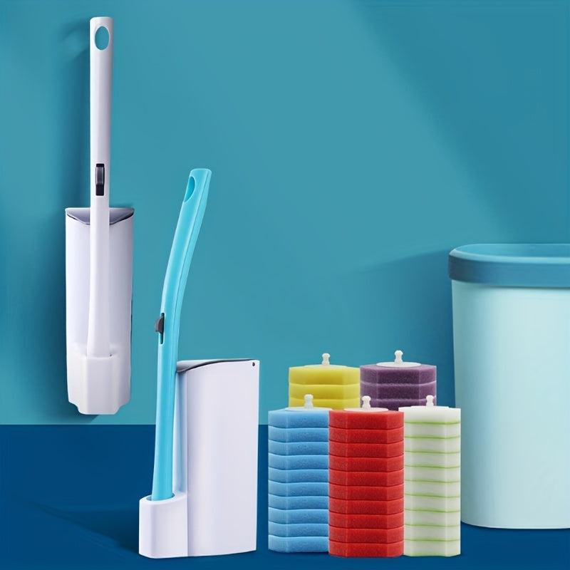 5pcs Toilet Brush Head Refills for Effective Cleaning