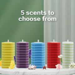 5pcs Toilet Brush Head Refills for Effective Cleaning
