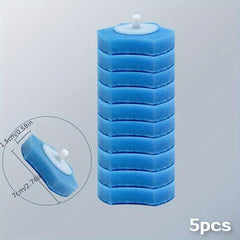 5pcs Toilet Brush Head Refills for Effective Cleaning