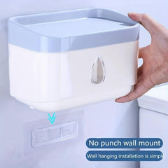 Bathroom Tissue Storage Box Wall Mounted Paper Holder
