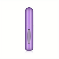 1pc Perfume Spray Bottle Aluminum Refillable 0.17oz 5ml