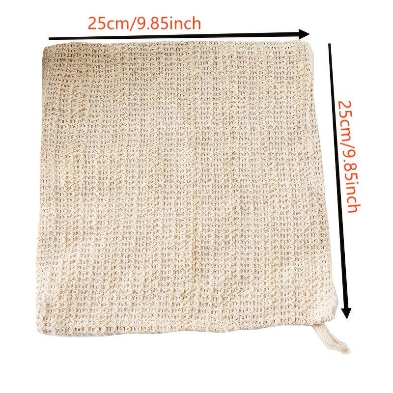 Cotton Linen Dish Cloths Home Cleaning Rag Dishwashing Towel