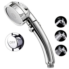 Pressurized Handheld Shower Head Adjustable Water Output