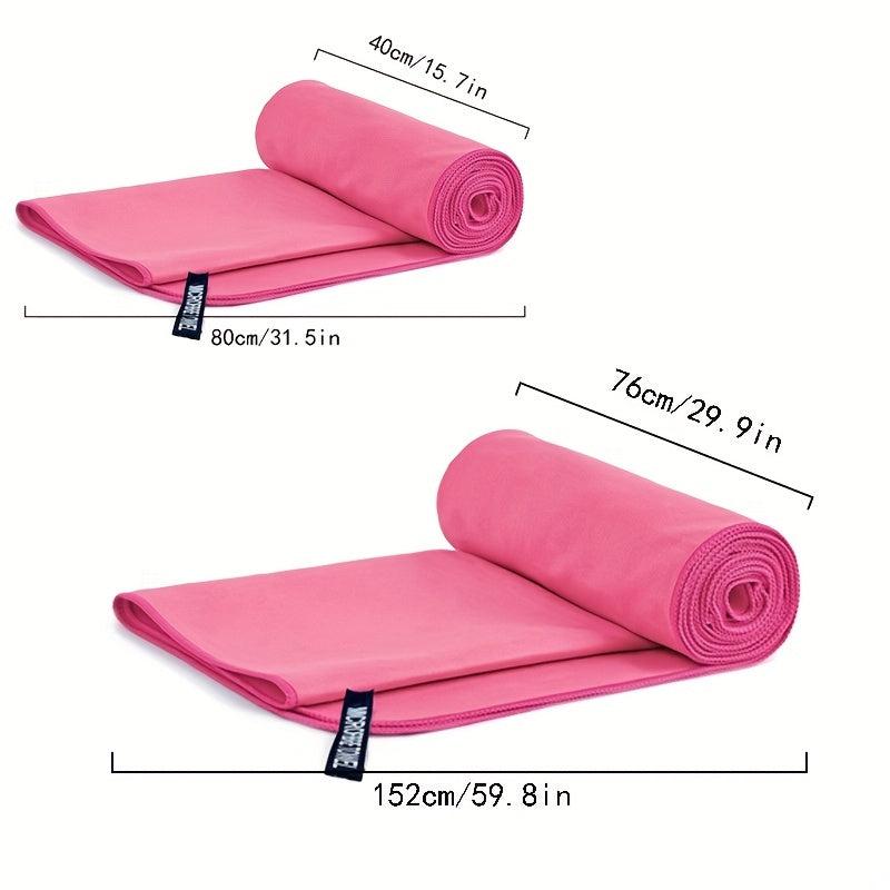 Double sided Velvet Sports Towel Quick Drying Water Absorption