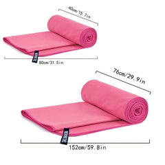 Double sided Velvet Sports Towel Quick Drying Water Absorption