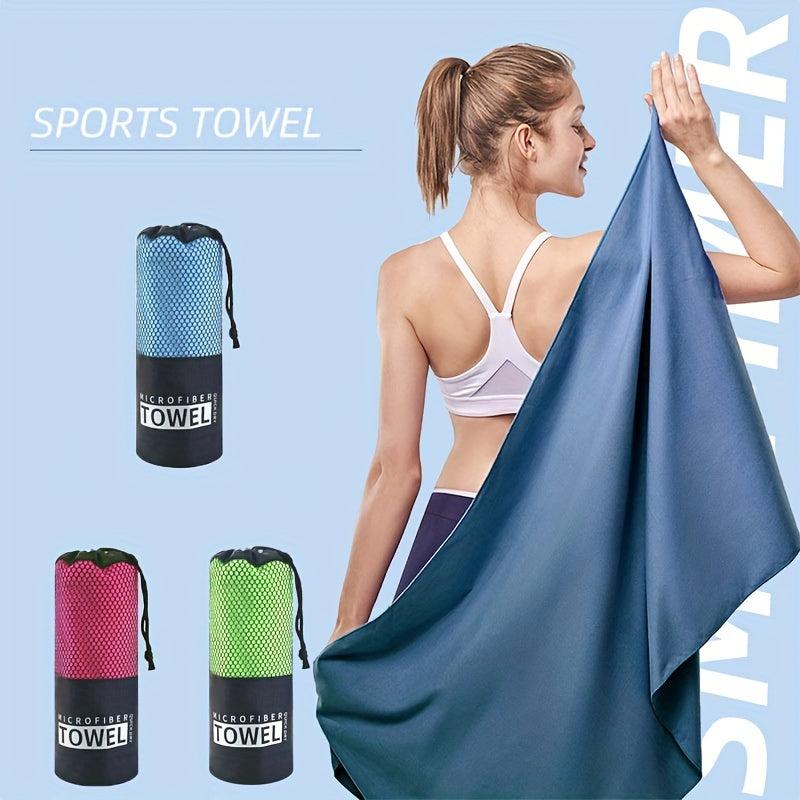 Double sided Velvet Sports Towel Quick Drying Water Absorption