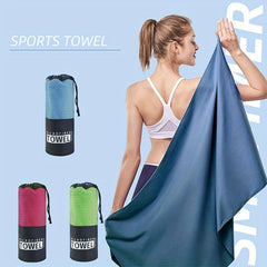 Double sided Velvet Sports Towel Quick Drying Water Absorption