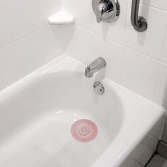 5pcs Silicone Hair Stopper Shower Drain Covers Easy to Install