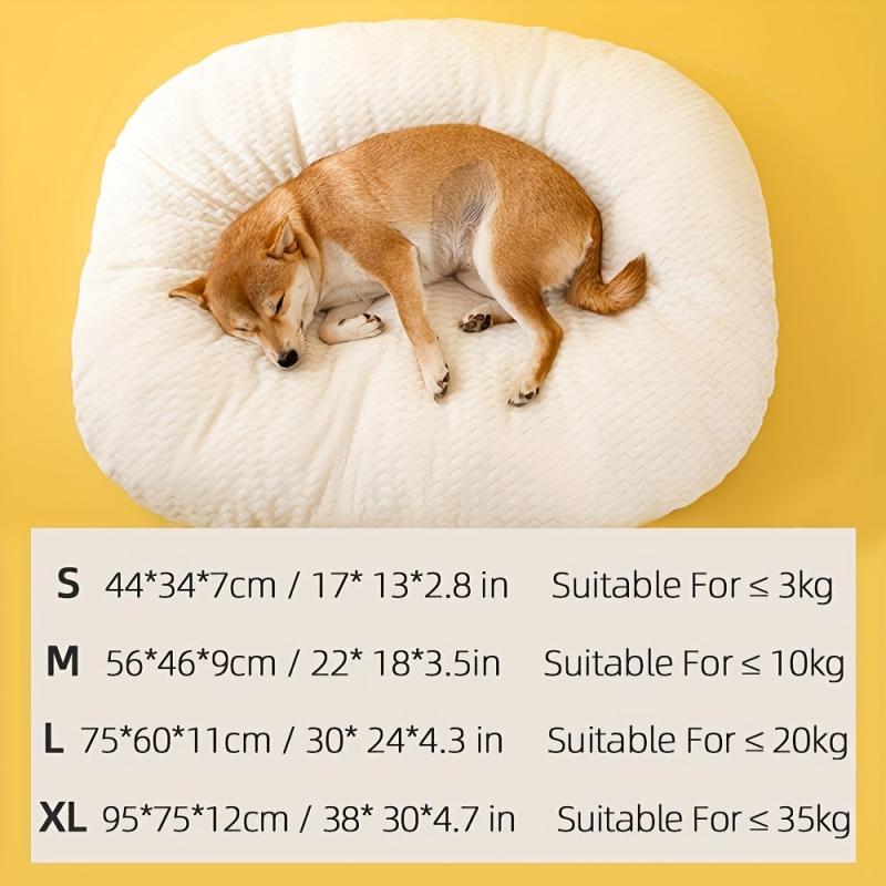Thickened Dog Mat Winter Warm Blanket Soft Fluffy Sleeping Mat For Cat Dog